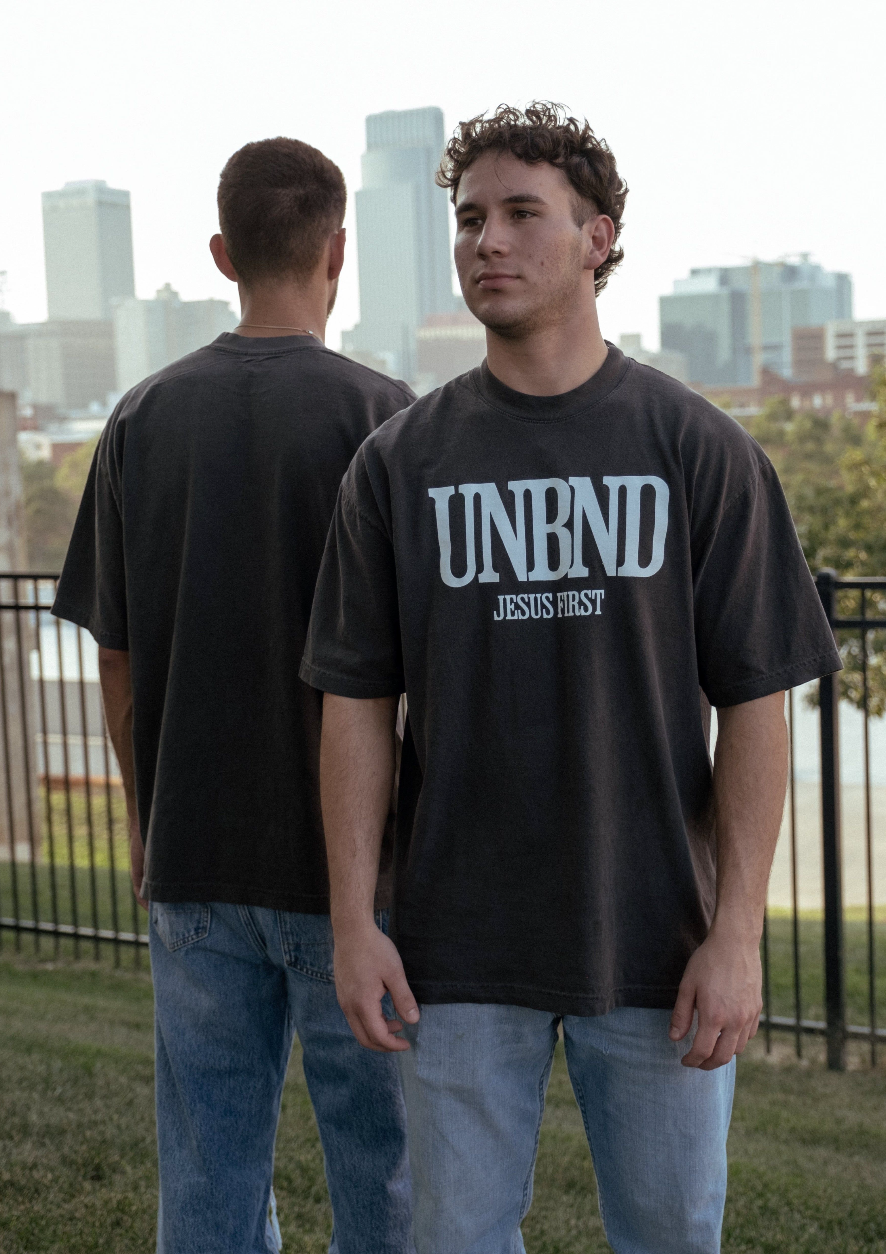 UNBND TEE | VINTAGE BLACK/WHITE